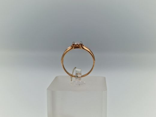 Zelta gredzens, 1.41 g, izm. 17