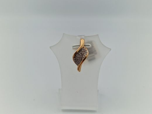 Zelta kulons ar cirkoniju, 1.57 g