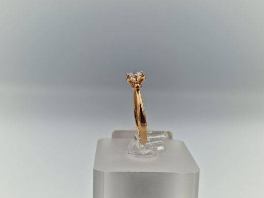 Zelta gredzens, 1.65 g, izm. 17