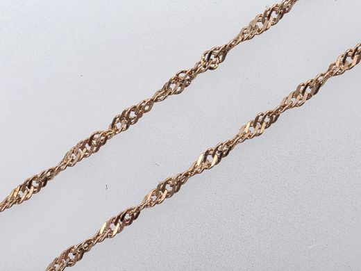 Zelta ķēdīte, 2.20 g, izm. 57 cm