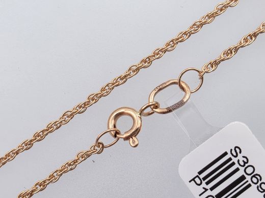 Золотая цепочка, 2.85 г, разм. 45 cm