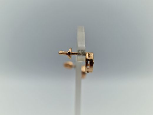 Zelta auskari ar cirkoniju, 2.03 g