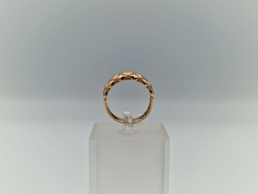 Zelta gredzens ar cirkoniju, 2.51 g, izm. 20.5