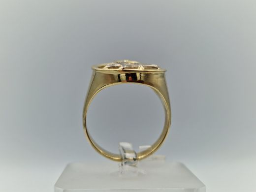 Zelta gredzens, 7.77 g, izm. 19.5