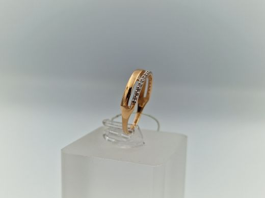 Zelta gredzens, 1.26 g, izm. 17