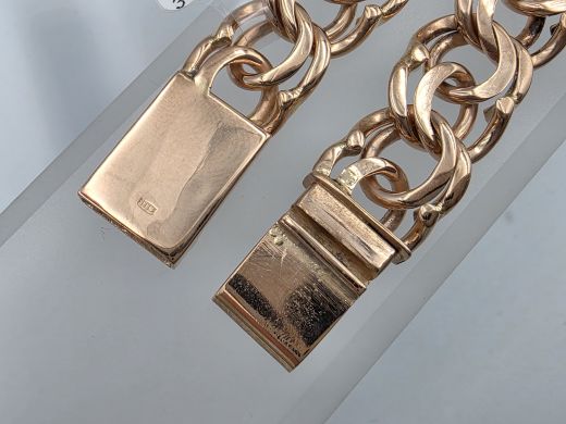 Gold bracelet, 33.21 g, size 24
