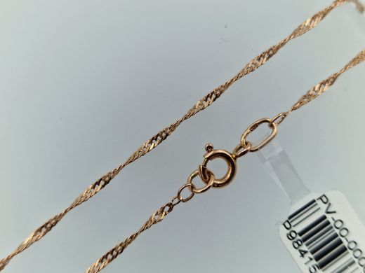 Zelta ķēdīte, 2.71 g, izm. 62