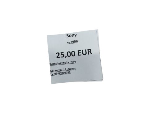 Sony Yy2958