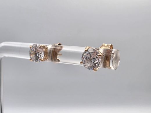 Zelta auskari, 1.24 g