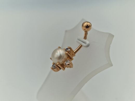 Золотое кольцо с цирконом, 2.31 г