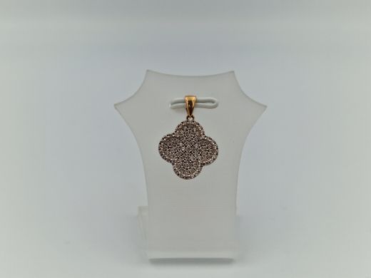 Zelta kulons ar cirkoniju, 1.57 g