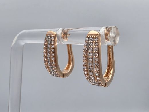 Золотые серьги, 2.67 г