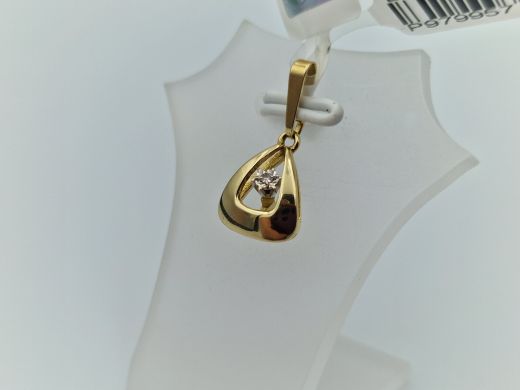 Золотой кулон, 1.01 г