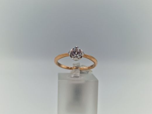 Zelta gredzens, 1.93 g, izm. 19