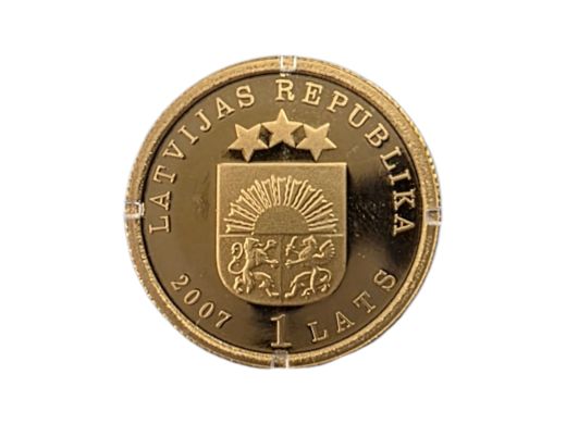Zelta kulons, 1.24 g