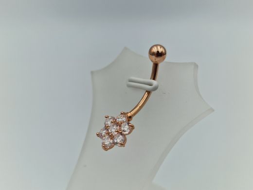 Zelta kulons ar cirkoniju, 1.18 g