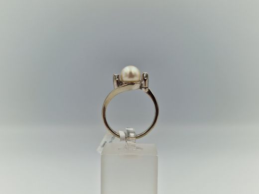 Zelta gredzens ar briljantu, 4.13 g, izm. 17.5