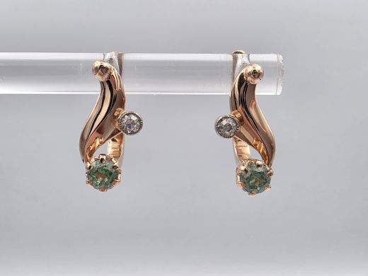 Золотые серьги, 3.50 г