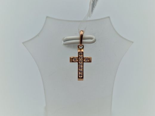 Золотой кулон с цирконом, 0.39 г