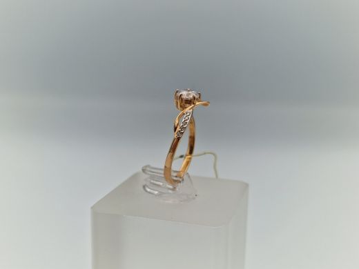 Zelta gredzens, 1.61 g, izm. 17