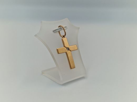 Zelta kulons ar cirkoniju, 1.5 g