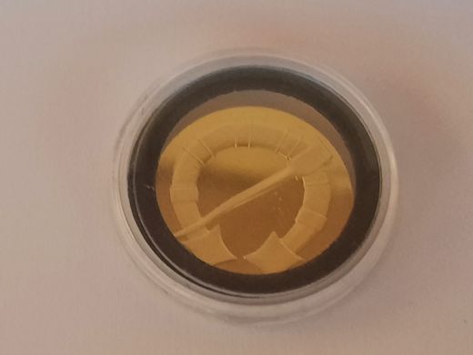 20 euro Zelta Sakta 2017.g.