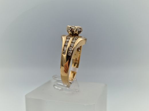 Zelta gredzens, 6.87 g, izm. 17.5