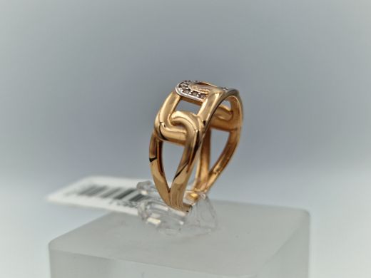 Zelta gredzens, 2.16 g, izm. 17
