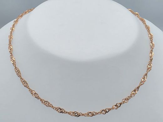 Gold chain, 3.09 g, size 45 cm