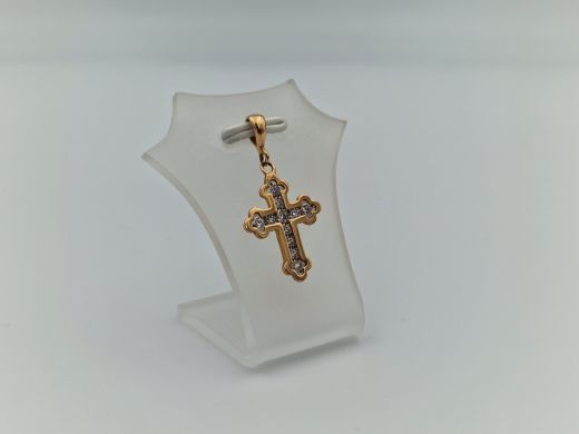 Золотой кулон с цирконом, 1.8 г