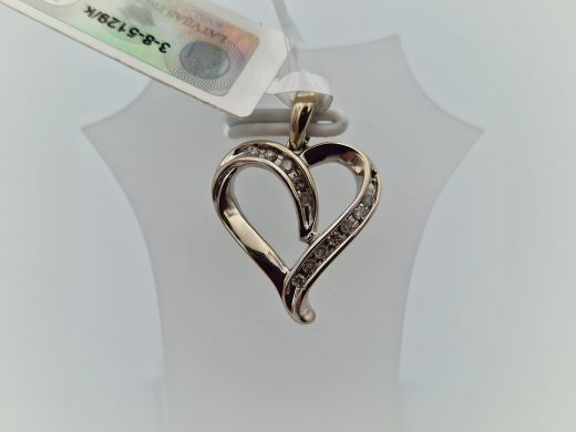 Zelta kulons ar briljantu, 1.45 g