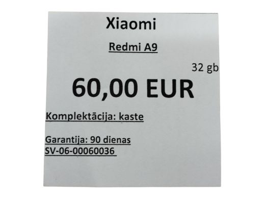 Xiaomi Redmi A9 32 gb