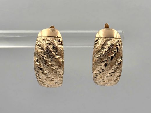 Золотые серьги, 3.42 г
