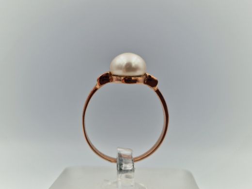 Zelta gredzens ar cirkoniju, 2.88 g, izm. 17.5