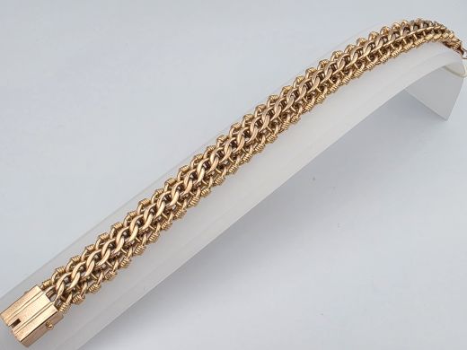 Золотой браслет, 80.22 г, разм. 23 cm