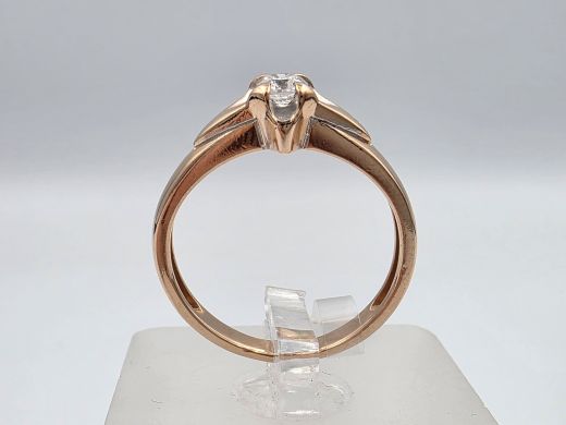 Zelta gredzens, 3.09 g, izm. 17