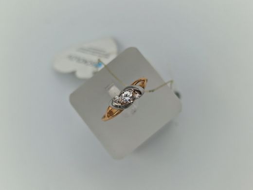 Zelta gredzens, 1.4 g, izm. 17.5