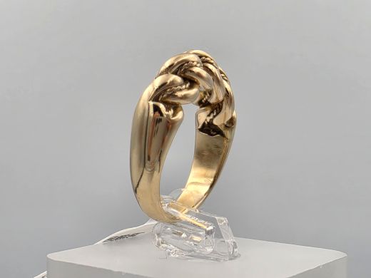 Gold ring, 9.42 g, size 16.5