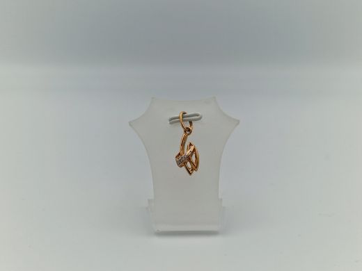 Zelta kulons ar cirkoniju, 1.15 g