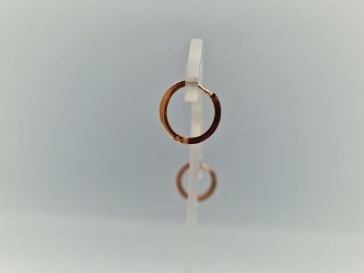 Zelta auskari ar cirkoniju, 2.07 g