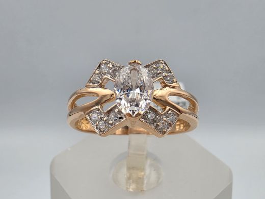 Gold ring, 3.00 g, size 17
