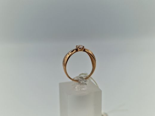 Zelta gredzens, 1.9 g, izm. 17