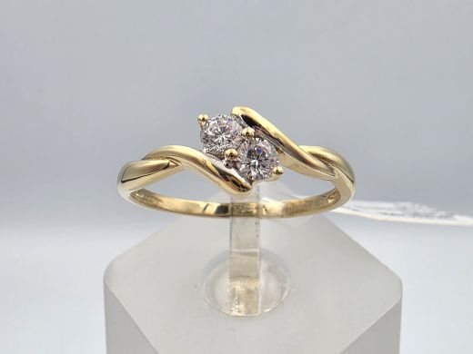 Zelta gredzens, 1.72 g, izm. 19