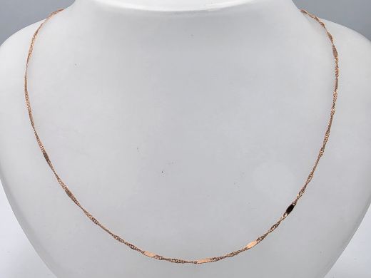 Золотая цепочка, 1.95 г, разм. 45 cm