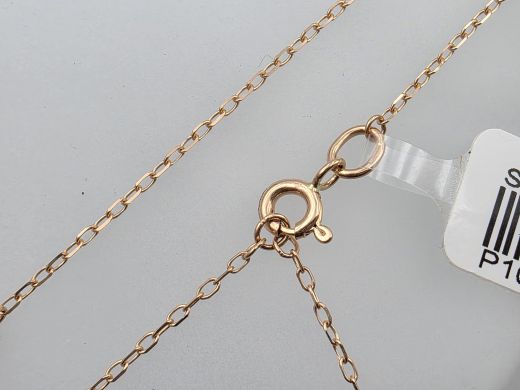 Zelta kaklarota ar cirkoniju, 1.9 g, izm. 45