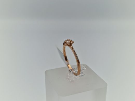 Zelta gredzens, 1.37 g, izm. 17.5