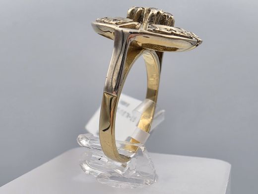 Gold ring, 4.40 g, size 16.5