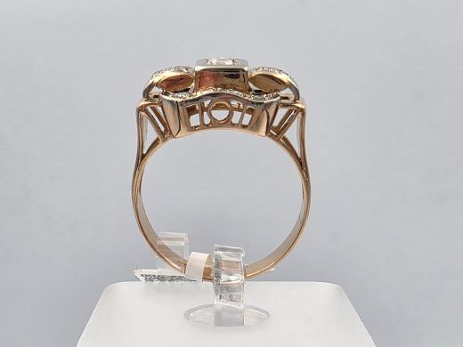 Gold ring, 6.19 g, size 18.5