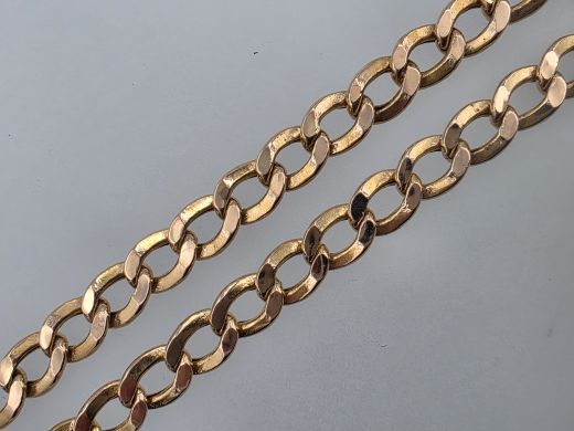 Gold chain, 10.87 g, size 60 cm