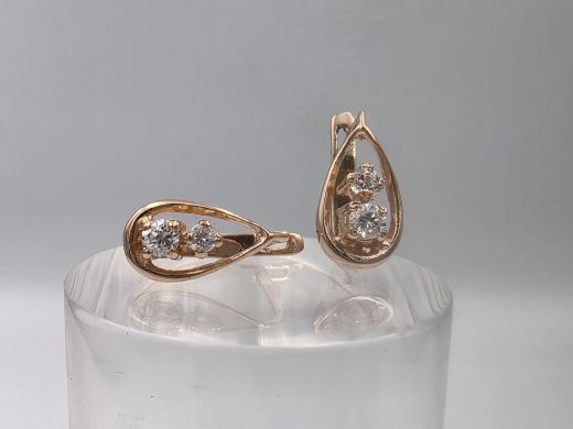 Zelta auskari, 2.06 g